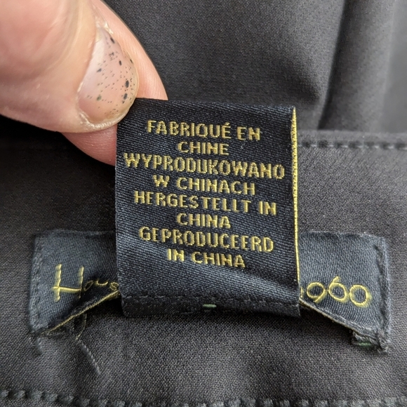 House of Harlow 1960 Women’s Black Straight Leg Slacks Trousers Size 6 - Picture 5 of 12